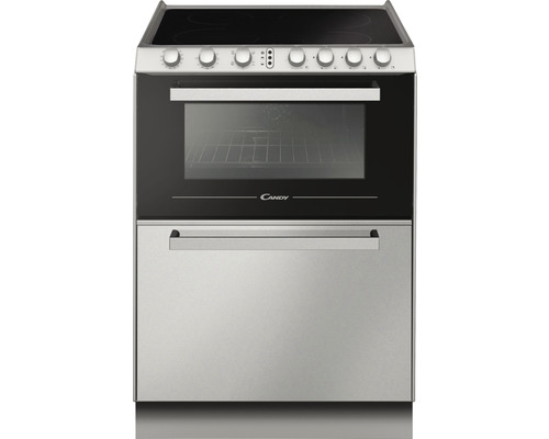 Four-plaque de cuisson vitrocéramique-lave-vaisselle Candy TRIOVXNT/1 3in1 acier inoxydable 33002136