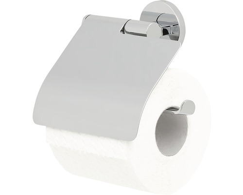 Toilettenpapierhalter TIGER Noon mit Deckel chrom
