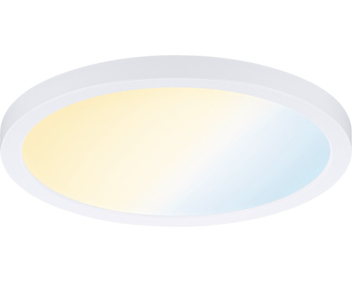 Éclairage LED à encastrer panneau AREO VariFit 15W TuneW Zigbee Ø 175mm blanc