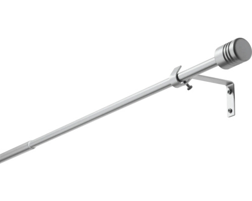 Ensemble de tringles à rideaux télescopique cylindre argent 200-300 cm Ø 13/16 mm Ensemble de tringles à rideaux télescopique cylindre argent 200-300 cm Ø 13/16 mm
