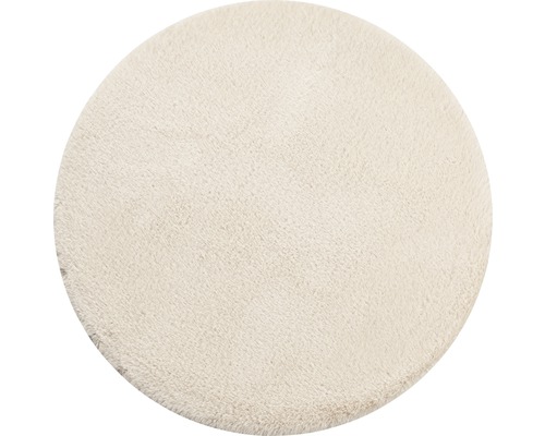 Tapis Romance beige rond Ø 80 cm