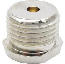 Metallschraube mit Gewinde und Öffnung