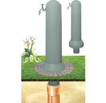 Pompe à eau sur colonne pour jardin, gris granite-thumb-3
