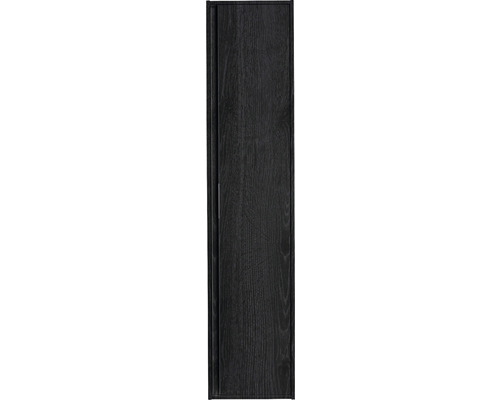 Hochschrank sanox Porto BxHxT 35x160x27 cm black oak