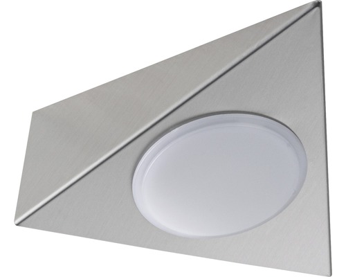 Dreieckige LED-Wandleuchte aus Metall