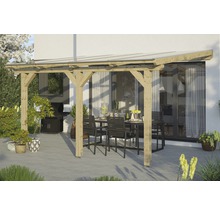 Toiture pour terrasse SKAN HOLZ Andria 434x400 cm nature