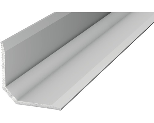 Abschlussprofil zum Kleben Aluminium silber 19,5x19,5x1000 mm
