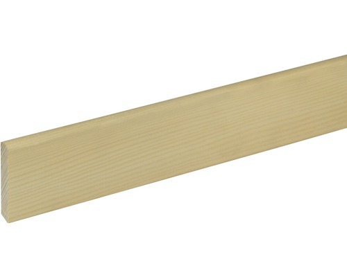 Sockelleiste S1 Fichte/Kiefer roh 8.3x50x2400 mm Holzleiste
