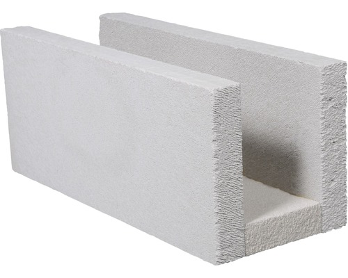 U-Stein aus Porenbeton