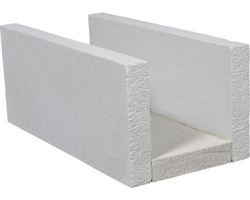 U-förmiger Porenbetonstein für den Baubereich