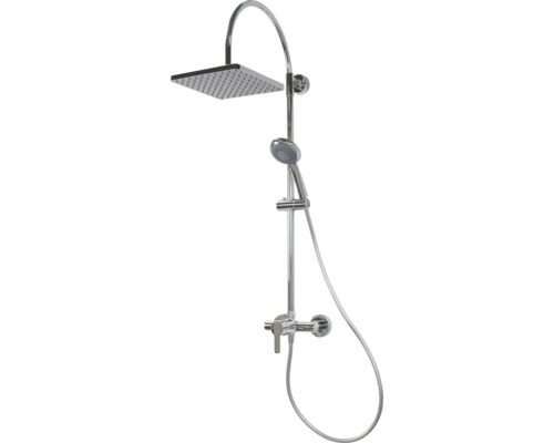 Panneau de douche Breuer Aquamaxx 200 chrome