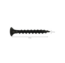 Schraube mit einem Durchmesser von 3,9 Millimeter und einer Länge von 35 Millimeter