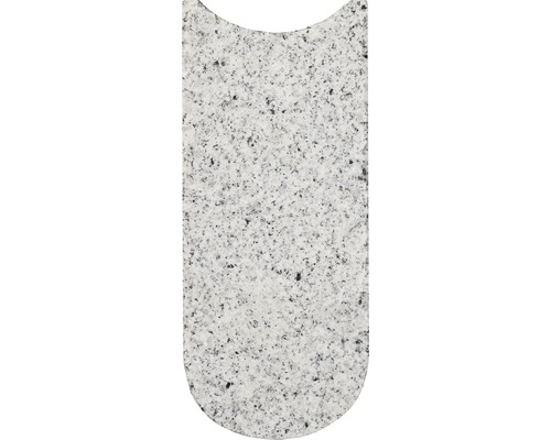 Pierre de bordure de gazon granite gris 24x10x3 cm