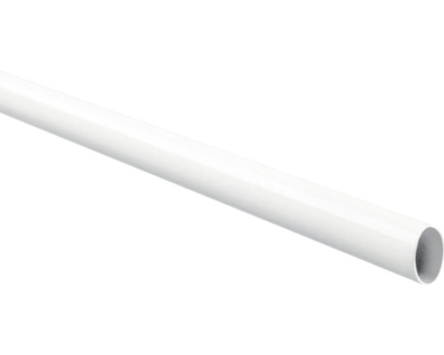 Dolle Tringle à vêtements 35 x 20 x 840 mm blanc Tube métallique