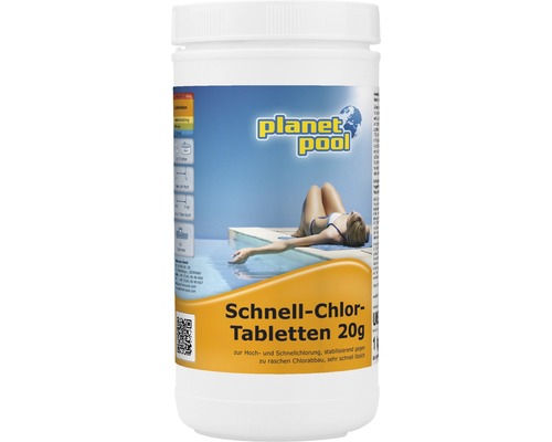 Schnell-Chlor-Tabletten 20g, 1 kg