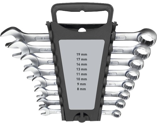 Jeu 10 clés mixtes à cliquet 8-17mm (391541)