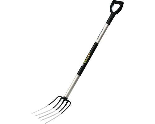 Fourche à fumier avec poignée en D pour le jardinage