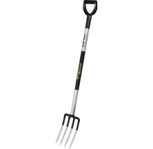 Gartenforke mit D-Griff für Gartenarbeiten