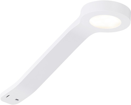 Luminaire apparent blanc avec lumière LED
