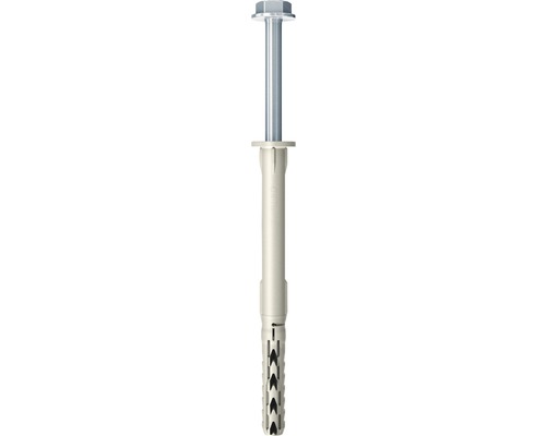 Cheville pour cadre Upat URD 10x60 FUS avec tête hexagonale 50 pièces Cheville à frapper avec vis