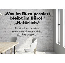 Postkarte Was im Büro passiert, bleibt im Büro! 14,8x10,5 cm