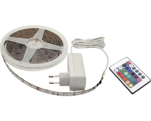 LED Streifen RGB IP20 5m 150 LED´s mit Fernbedienung 230V LED Streifen RGB IP20 5m 150 LED´s mit Fernbedienung 230V