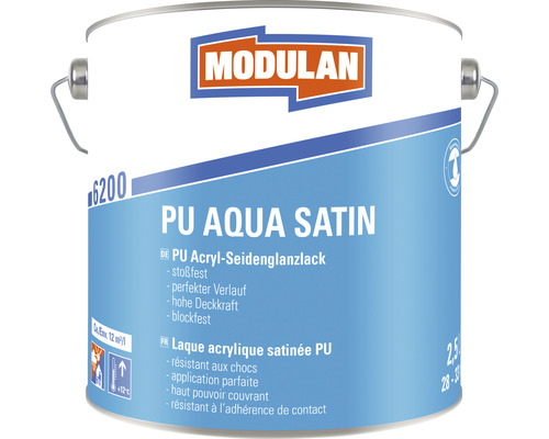 Pot de peinture Modulan PU Aqua Satin