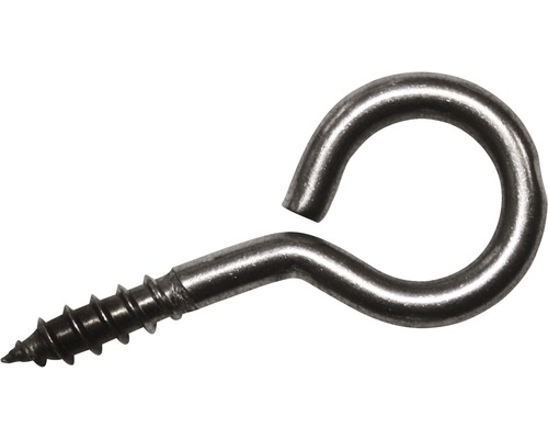 Piton acier inoxydable A2 25x12 mm 20 pièces Vis à œil