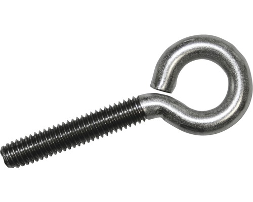Ringschraube rostfrei A2, M 5 x 30 mm, 20 Stück Ösenschraube mit Gewinde