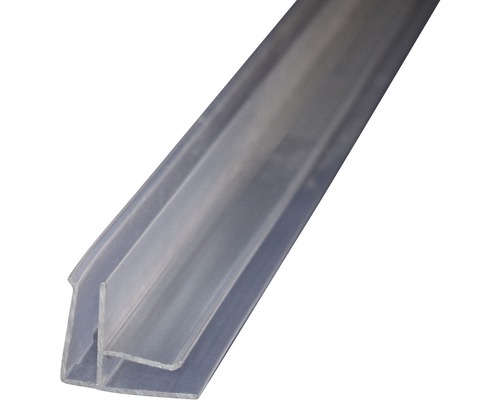 Profilé de raccord d'angle en polycarbonate pour plaques de 6 mm, longueur 3000 mm