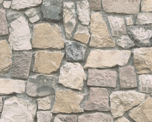 Texture de mur en pierre avec différentes tailles de pierre