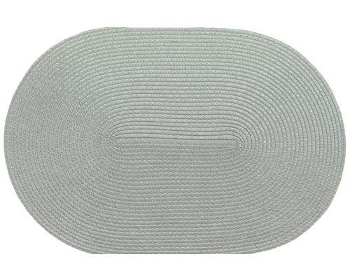 Tischset HORNBACH grün - Woven oval 30x45 cm