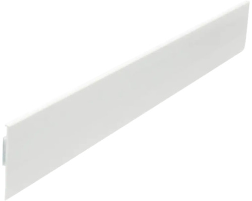 Baguette de recouvrement blanche 25x1.5 mm autocollante L : 1.40 m avec lèvre d'étanchéité Baguette de recouvrement blanche 25x1.5 mm autocollante L : 1.40 m avec lèvre d'étanchéité