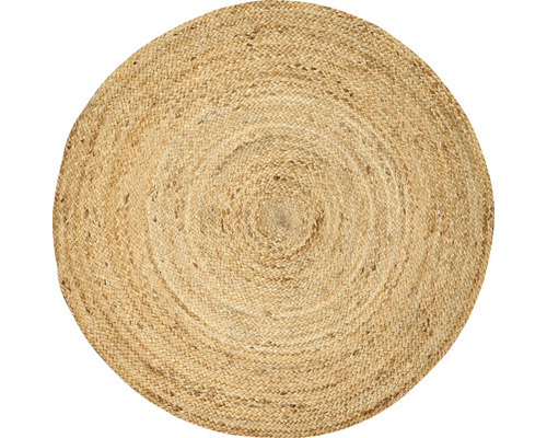 Teppich Jute natur rund Ø 160 cm Teppich Jute natur rund Ø 160 cm