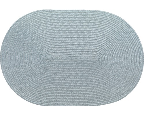 Tischset Woven oval blau 30x45 cm