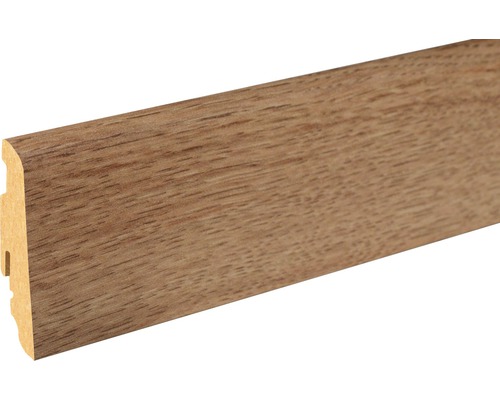 SKANDOR Sockelleiste Magnolie FU60L 19x58x2400 mm Sockelleiste in Holzoptik