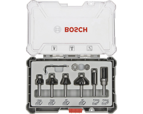 Bosch Fräser Set Trim & Edging 6-tlg. 8mm
