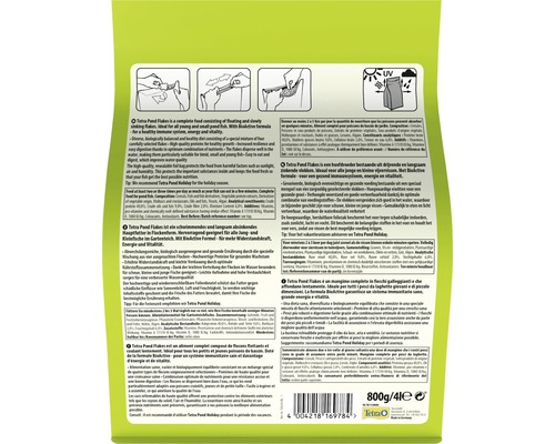 Tetra Pond Flakes nourriture principale en flocons pour bassin de jardin