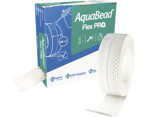 Protection des angles PVC AquaBead Flex Pro 25 m x 85 mm