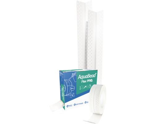 Assortiment de protection d''angle AquaBead Flex PRO avec rouleau