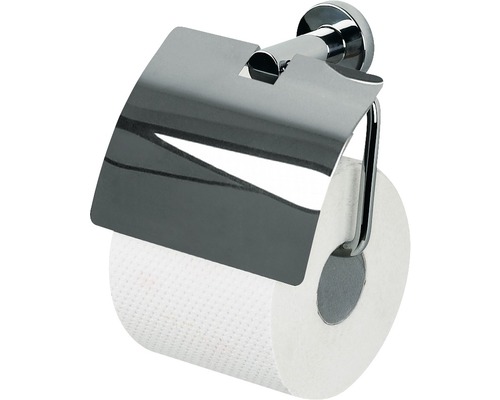 Toilettenpapierhalter mit Deckel Spirella Atlantic chrom