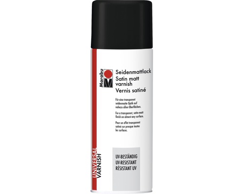 Marabu Seidenmattlack UV-beständig transparent 400 ml Marabu Seidenmattlack Spraydose
