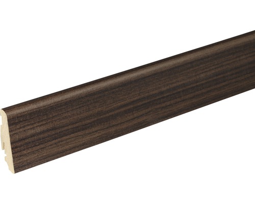 SKANDOR Sockelleiste Kirschbaum 37604 FU60L 19x58x2400 mm Fussleiste mit Holzdekor