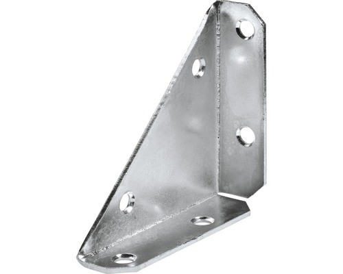Raccord d’angle acier 50x50x70 mm, 20 pièces Equerre de fixation avec trous pour la fixation