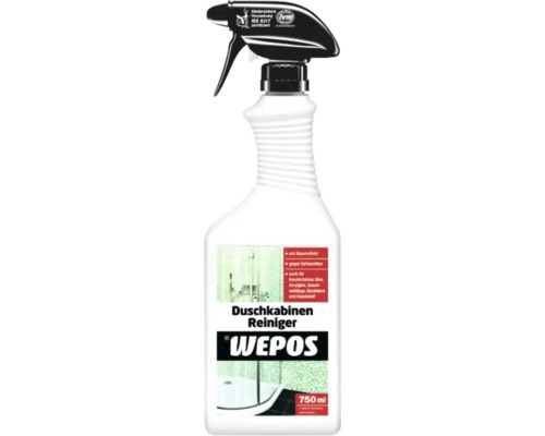 Wepos Nettoyant pour cabines de douche 750 ml