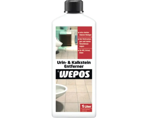 Wepos Élimineur de tartre naturel et urinaire 1 L