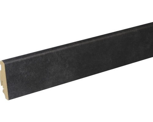 Plinthe SKANDOR Atrium anthracite FOFA188 FU60L 19 x 58 x 2400 mm Plinthe
