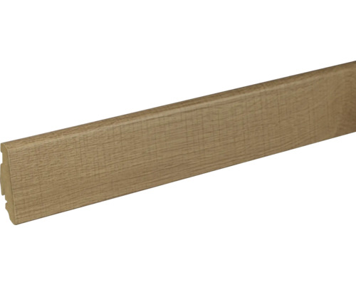 SKANDOR Sockelleiste Eiche 1457435 FU60L 19x58x2400 mm Sockelleiste aus Holz