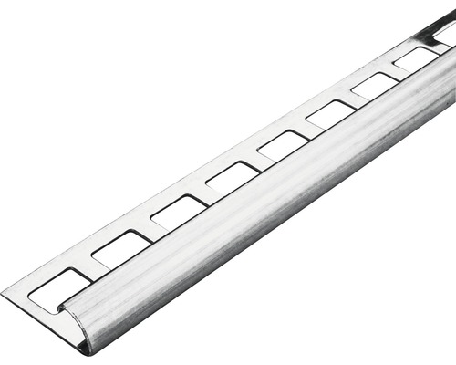 Fliesenprofil aus Metall mit rechteckigen Aussparungen