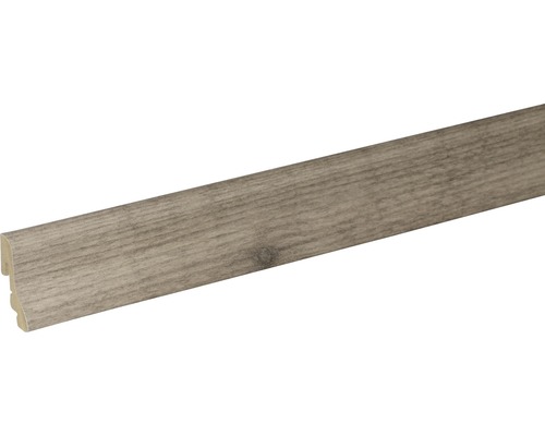 Plinthe FU18L en chêne 2 lames 37194AH 18,5x38,5x2400 mm Plinthe décor bois